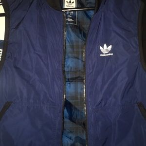 Adidas skateboarding windbreaker vest